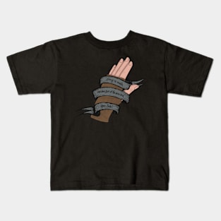Bella’s broken hand Kids T-Shirt